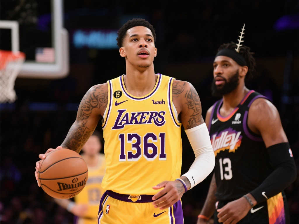 狂砍25分+锁死东契奇绝技！1.36亿巨星成湖人眼中钉